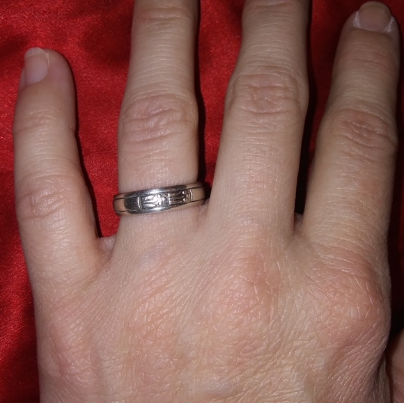 Moroccan Jewelry - 🎂Goth Sterling Etched Flower Silver Moroccan Ring